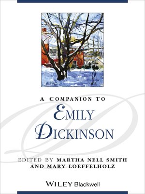 cover image of A Companion to Emily Dickinson